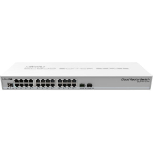Switch MIKROTIK 24x10Base-T / 100Base-TX / 1000Base-T 2xSFP+ CRS326-24G-2S+RM
