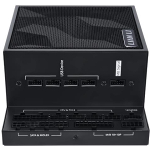 Power Supply LIAN LI EDGE1300 1300 Watts Efficiency 80 PLUS PLATINIUM PFC Active G9P.EG1300.BE00.EU