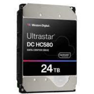 HDD WESTERN DIGITAL ULTRASTAR Ultrastar DC HC580 24TB SATA 512 MB 7200 rpm 3,5" 0F62796