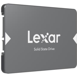 SSD LEXAR NS100 256GB SATA 3.0 Write speed 420 MBytes/sec Read speed 520 MBytes/sec 2,5" LNS100-256RB