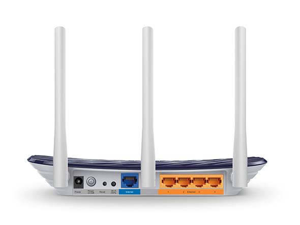 Wireless Router TP-LINK Wireless Router 733 Mbps IEEE 802.11a IEEE 802.11b IEEE 802.11g IEEE 802.11n IEEE 802.11ac 1 WAN 4x10/100M Number of antennas 3 ARCHERC20V4 - Image 3