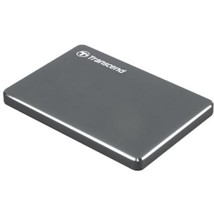 External HDD TRANSCEND StoreJet 1TB USB 3.1 Colour Iron Grey TS1TSJ25C3N