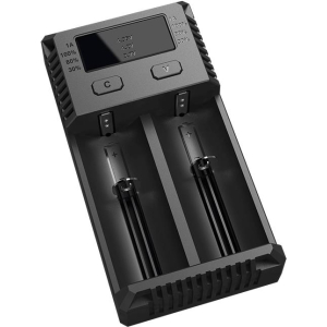 BATTERY CHARGER 2-SLOT/INTELLICHARGER NEW I2 NITECORE