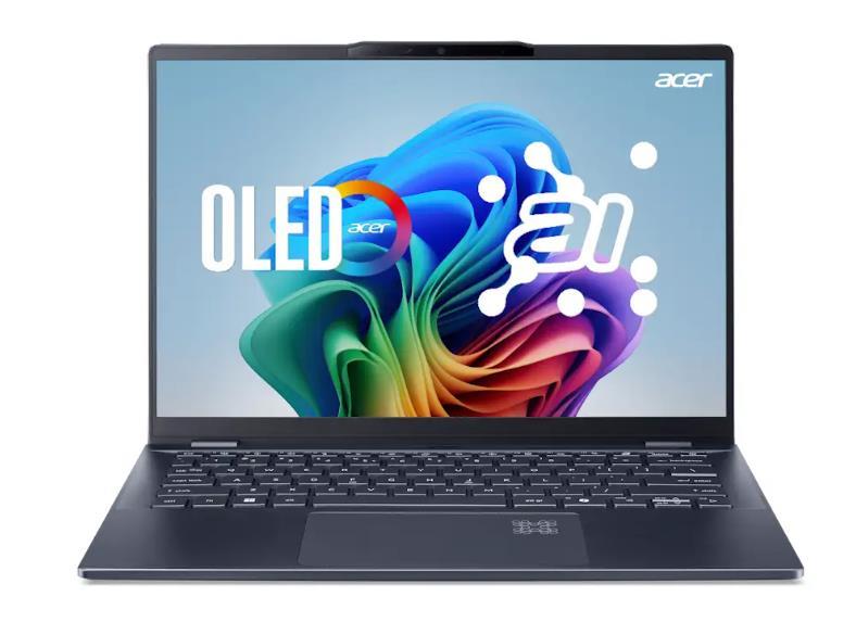Notebook ACER Swift 14 AI SF14-51-78TU CPU Core Ultra u7-256V 2200 MHz 14" 2880x1800 RAM 16GB LPDDR5x SSD 1TB Intel Arc Integrated ENG Windows 11 Home Blue 1.28 kg NX.J2KEL.002