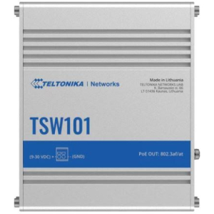 Switch TELTONIKA TSW101 5xRJ45 PoE ports 4 60 Watts TSW101