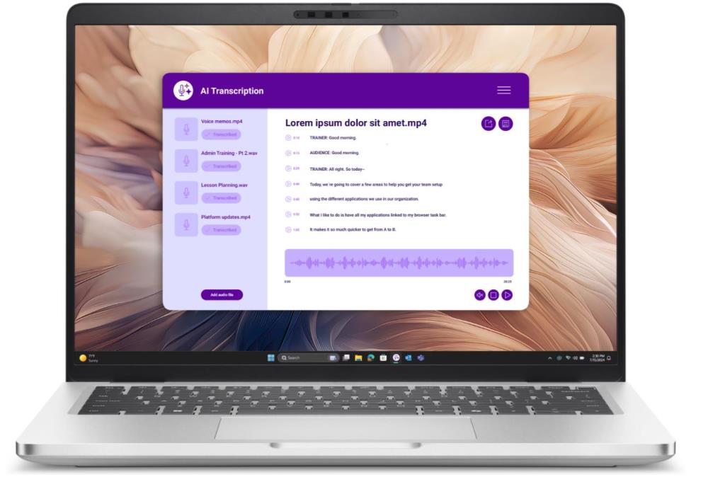 Notebook DELL Pro Plus Pro 14 Plus (PB14250) CPU Core Ultra u7-265 2100 MHz CPU features vPro 14" RAM 32GB DDR5 5600 MHz SSD 512GB Intel Graphics Integrated EST Windows 11 Pro 1.4 kg BTO113_PB14250_EMEA_EST - Image 2