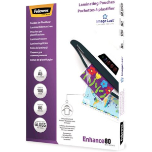 LAMINATOR POUCH IMAGELAST/A5 80 100PCS 5306002 FELLOWES