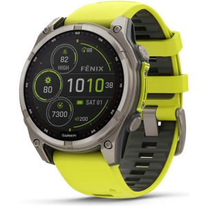 SMARTWATCH FENIX 8 SAPP. SOLAR/YELLOW 010-02907-21 GARMIN