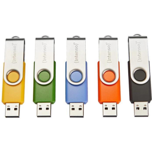 MEMORY DRIVE FLASH USB2 5X32GB/MULTIPACK 3503585 INTENSO