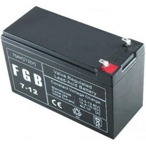BATTERY 12V 7AH VRLA/FGB7-12 EMU