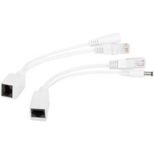 NET POE ADAPTER CABLE KIT/PP12-POE-0.15M-W GEMBIRD