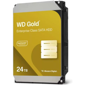 HDD WESTERN DIGITAL Gold WD242KRYZ 24TB SATA 512 MB 7200 rpm 3,5" WD242KRYZ