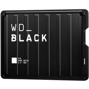 External HDD WESTERN DIGITAL P10 Game Drive 5TB USB 3.2 Colour Black WDBA5G0050BBK-WESN