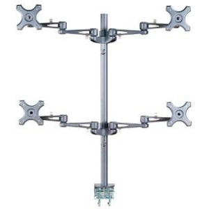 TV SET ACC DESK MOUNT SILVER/10-26" FPMA-D935D4 NEOMOUNTS