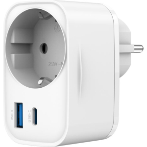 CHARGER USB UNIVERSAL 20W WHT/2P AC TA-ACPDQC20-01-W GEMBIRD