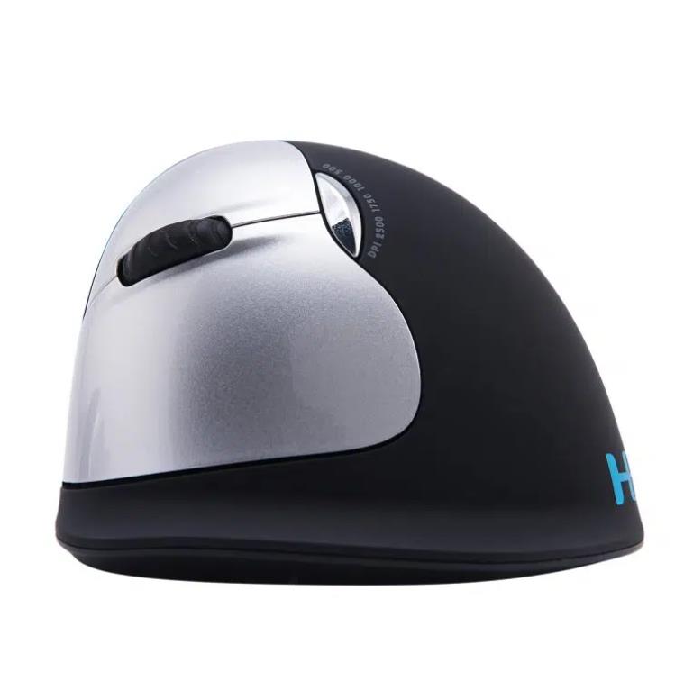 MOUSE USB OPTICAL WRL/L. BLK RGOHELELAWL R-GO TOOLS - Image 2