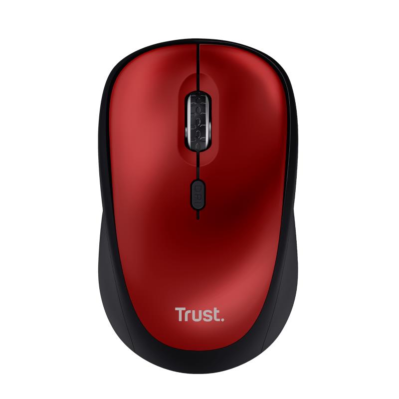 MOUSE USB OPTICAL WRL YVI+/RED 24550 TRUST - Image 2