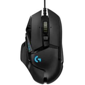 MOUSE USB OPTICAL G502 HERO/BLACK 910-005471 LOGITECH