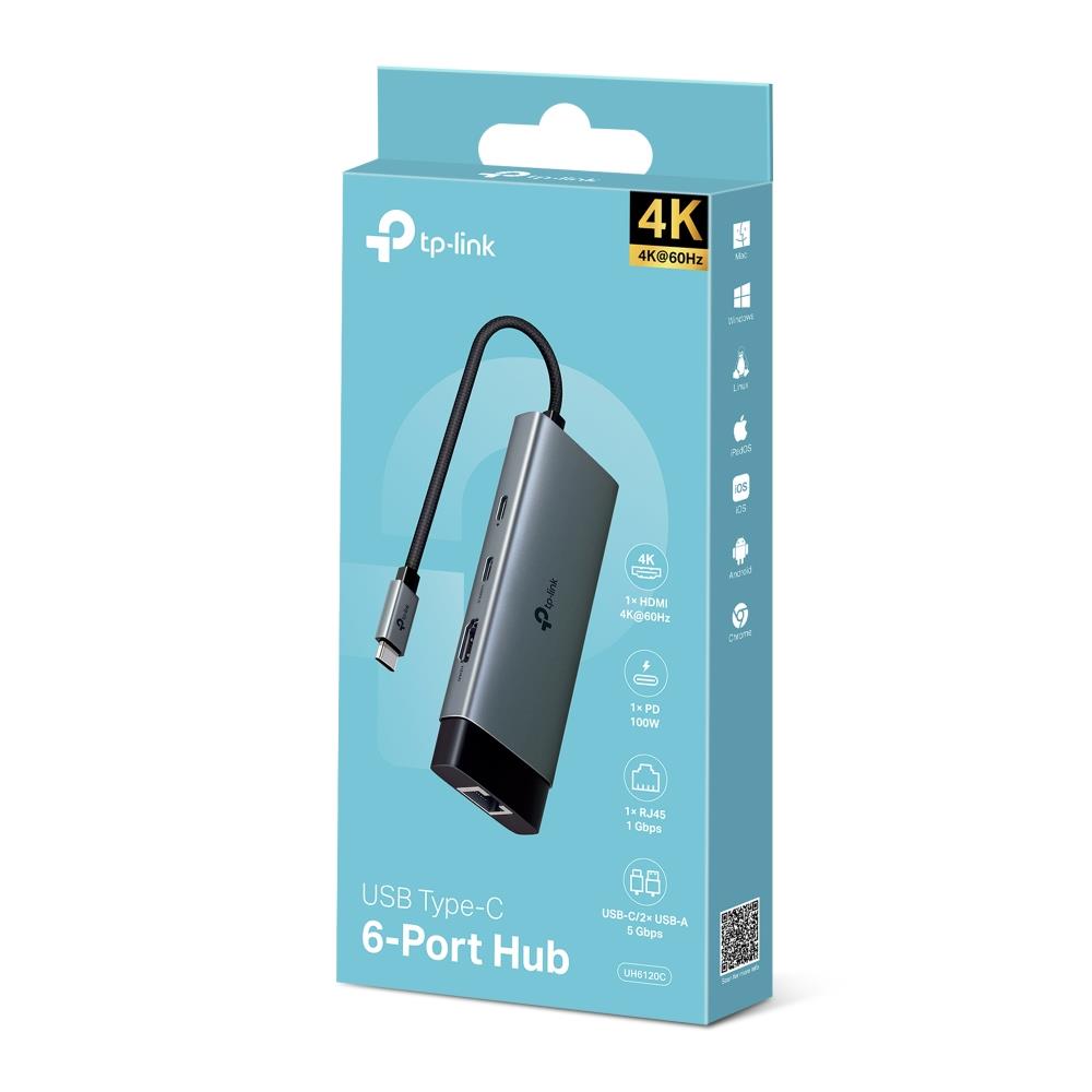 I/O HUB USB-C 6PORT/UH6120C TP-LINK - Image 10
