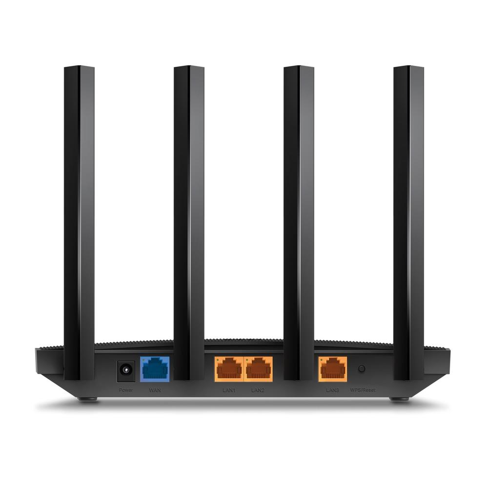 Wireless Router TP-LINK Wireless Router 1500 Mbps Wi-Fi 6 1 WAN 3x10/100/1000M Number of antennas 4 ARCHERAX17 - Image 3