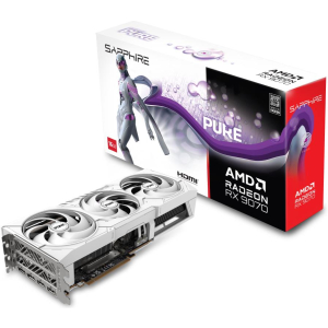 Graphics Card SAPPHIRE AMD Radeon RX 9070 16 GB GDDR6 256 bit PCIE 5.0 16x Triple slot Fansink 2xHDMI 2xDisplayPort 11349-02-20G