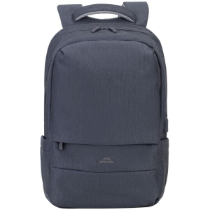 NB BACKPACK ANTI-THEFT 17.3"/7567 DARK GREY RIVACASE