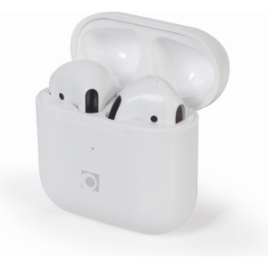 HEADSET BLUETOOTH VALLETTA/WHITE TWS-MLA-GW GEMBIRD