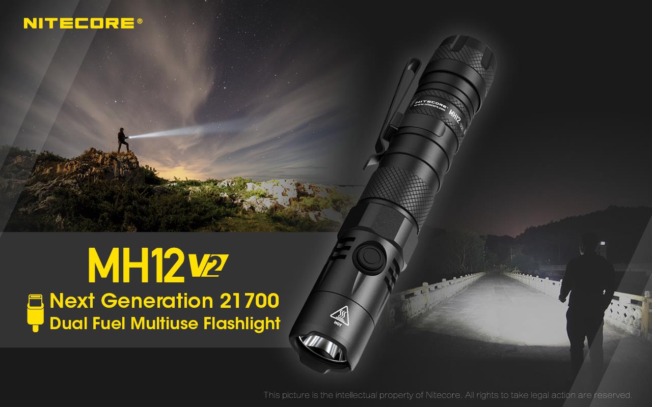FLASHLIGHT MH SERIES/1200 LUMENS MH12 V2 NITECORE - Image 11