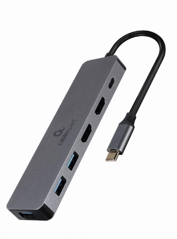 I/O ADAPTER USB-C TO HDMI/USB3/3IN1 A-CM-COMBO3-03 GEMBIRD - Image 2