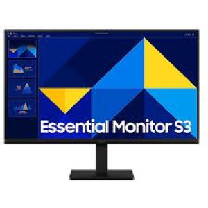 LCD Monitor SAMSUNG Essential Monitor S3 24" Panel IPS 1920x1080 16:9 100Hz 5 ms LS24D300GAUXEN