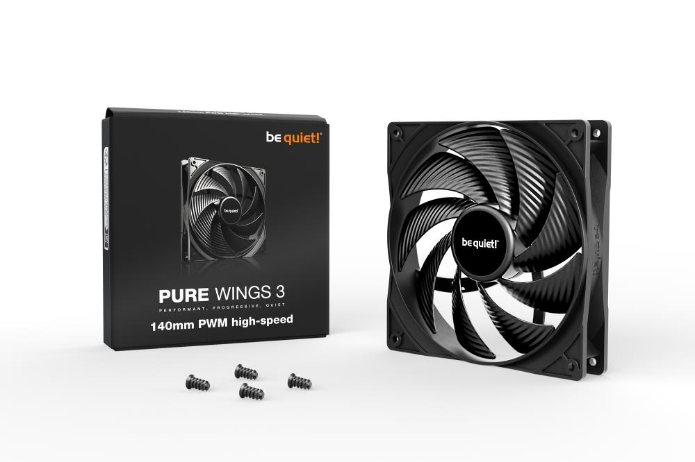 CASE FAN 140MM PURE WINGS 3/PWM HIGH-SPEED BL109 BE QUIET - Image 3