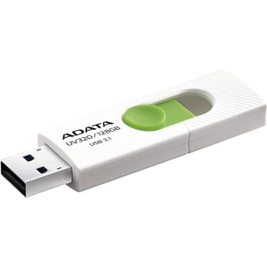 MEMORY DRIVE FLASH USB3 128GB/WHITE AUV320-128G-RWHGN ADATA