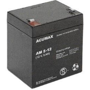 BATTERY 12V 5AH VRLA/AM5-12T2 ACUMAX EMU