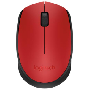 MOUSE USB OPTICAL WRL M171/RED 910-004641 LOGITECH
