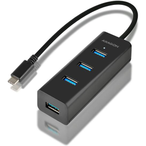 I/O HUB USB-C 4PORT CHARGING/0.4M HUE-S2C AXAGON