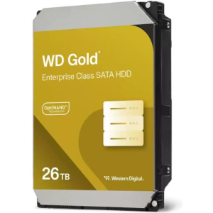 HDD WESTERN DIGITAL Gold 26TB SATA 512 MB 7200 rpm 3,5" WD261KRYZ