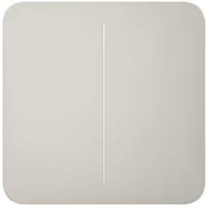 SMART SOLOBUTTON 2GANG/OYSTER 46020 AJAX