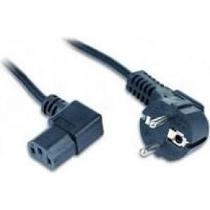 CABLE POWER ANGLED VDE 1.8M/10A PC-186A-VDE GEMBIRD