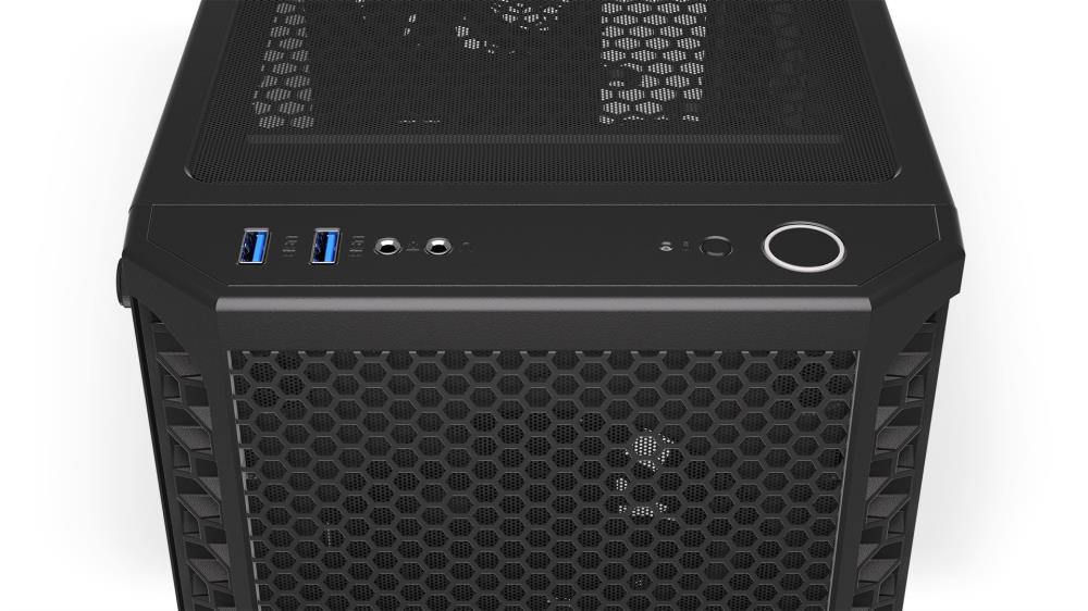 Case ENDORFY Signum 300 Air MidiTower Case product features Transparent panel Not included ATX MicroATX MiniITX Colour Black EY2A005 - Image 5