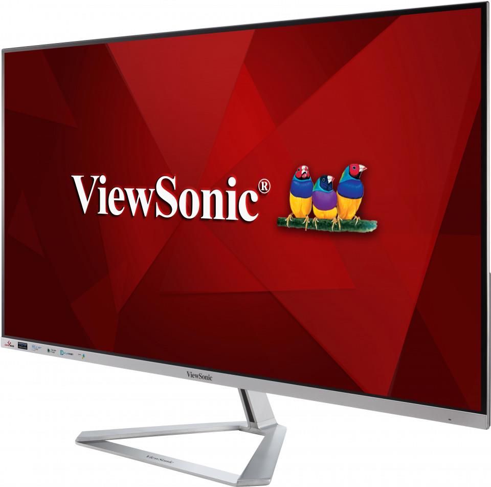 LCD Monitor VIEWSONIC VX3276-2K-MHD-2 32" Business Panel IPS 2560x1440 16:9 75Hz Matte Speakers Tilt Colour Silver VX3276-2K-MHD-2 - Image 2