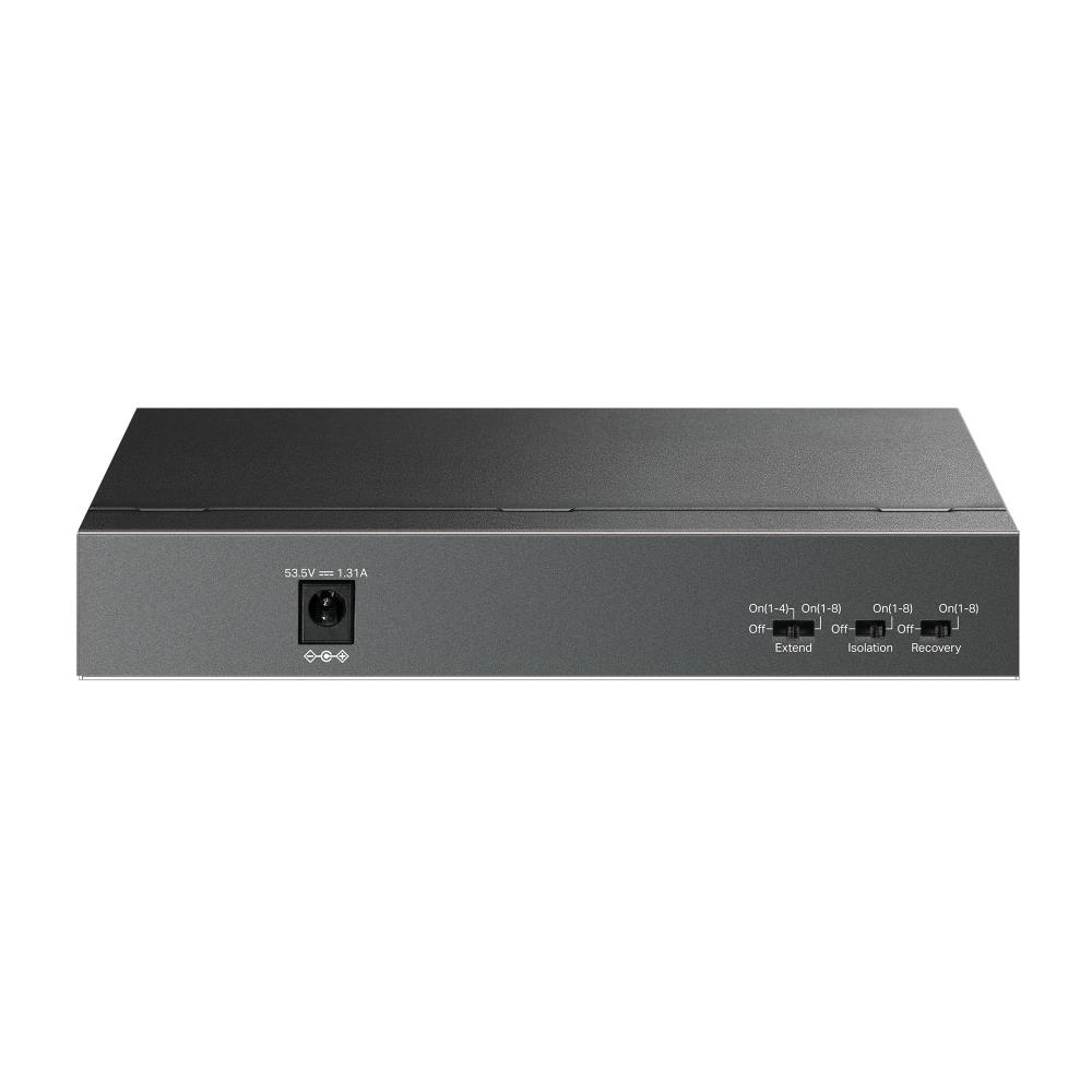 Switch TP-LINK LS109P Desktop/pedestal 9x10Base-T / 100Base-TX PoE+ ports 8 LS109P - Image 2