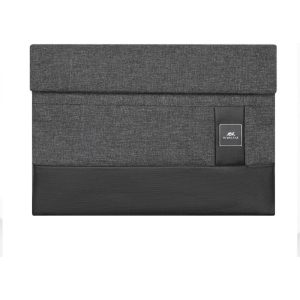NB SLEEVE MACBOOK PRO/AIR 13/8802 BLACK MELANGE RIVACASE