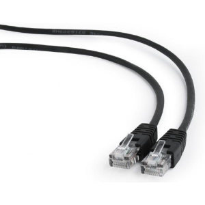 PATCH CABLE CAT5E UTP 3M/BLACK PP12-3M/BK GEMBIRD