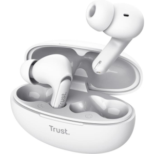 HEADSET EARBUDS YAVI BT ENC/WHITE 25172 TRUST