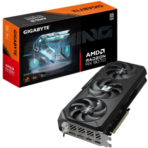 Graphics Card GIGABYTE AMD Radeon RX 9070 16 GB GDDR6 256 bit PCIE 5.0 16x Triple slot Fansink 2xHDMI 2xDisplayPort R9070GAMINGOC-16GD1.0