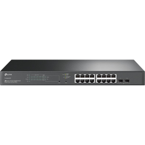 Switch TP-LINK JetStream TL-SG2218P Desktop/pedestal 16x10Base-T / 100Base-TX / 1000Base-T 2xSFP PoE+ ports 16 150 Watts TL-SG2218P