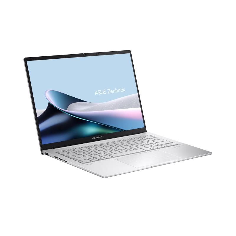 Notebook ASUS ZenBook Series 14 OLED UX3405CA-QL219W CPU Core Ultra u5-125H 3600 MHz 14" Touchscreen 1920x1200 RAM 16GB LPDDR5x SSD 512GB Intel Arc Graphics Integrated ENG NumberPad Windows 11 Home Silver 1.28 kg 90NB14W4-M00880 - Image 3