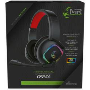 HEADSET GAMING GS301/BLACK/RED MRGS301 MEDIARANGE