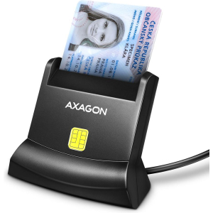 CARD READER STAND SMARTCARD/ID/USB2.0 1.3M CRE-SM4N AXAGON