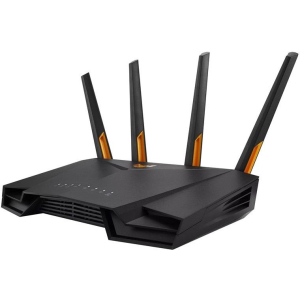 Wireless Router ASUS Wireless Router 4200 Mbps Mesh Wi-Fi 5 Wi-Fi 6 IEEE 802.11n USB 3.2 1 WAN 4x10/100/1000M Number of antennas 4 TUFGAMINGAX4200